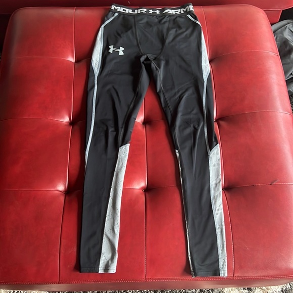 Under Armour Mens Compression Pants Small - Picture 1 of 5